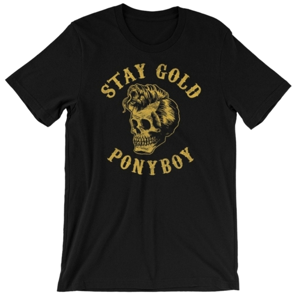 Bella Canvas Other - Stay Gold Ponyboy T-shirt, NWOT